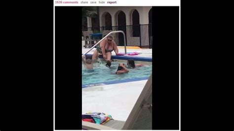 Video Of A Woman Shaving Her Legs In A Public Hotel Pool Grossed The