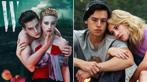 riverdale s cole sprouse and lili reinhart put on united front to