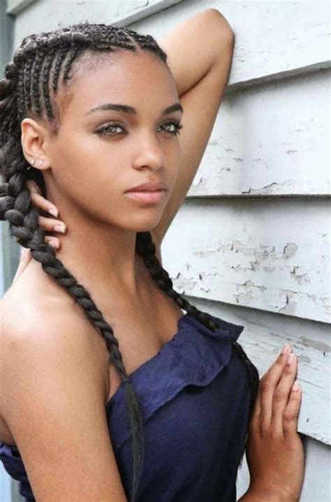 braided hairstyles  black girls simple