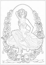 Adultos Adulti Malbuch Erwachsene 50s Pinup Justcolor Années Coloriages Hallward Holmes Lestat 1514 Diy Nggallery Printables sketch template