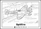 Colouring Pages War Coloring Ww2 Airplane Kids Choose Board sketch template