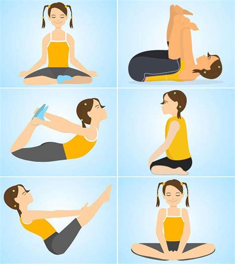 easy yoga poses  beginners    printable yoga stretches