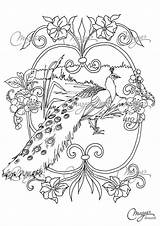 Peacock Effortfulg sketch template