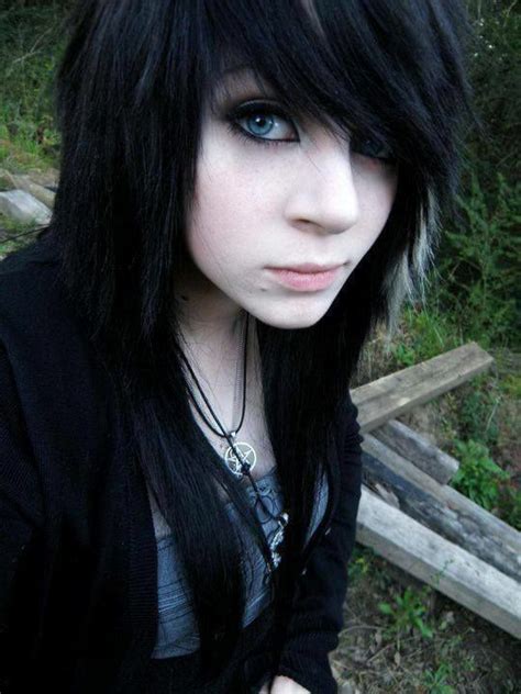 pin by nola carr on hair inspiration in 2023 emo haircuts black emo