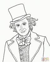 Wonka Willy sketch template