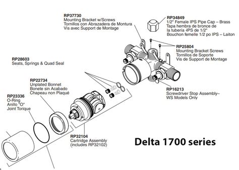 delta monitor shower faucet parts list reviewmotorsco