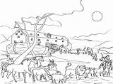 Ark Coloring Animals Noahs Loading Printable K5 Worksheets Noah sketch template