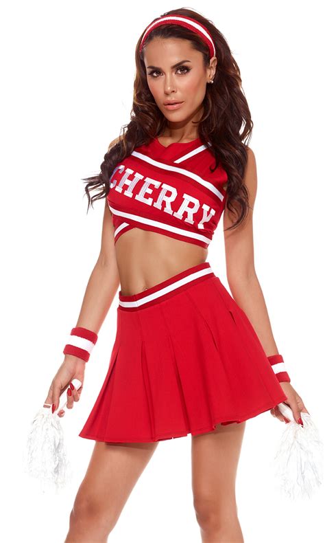 Poppin Cherry 4pc Sexy Schoolgirl Costume