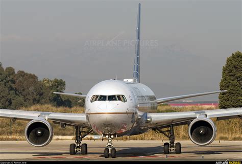 N675ua United Airlines Boeing 767 300er At Barcelona El Prat