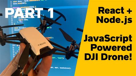 flying  drone  react  nodejs  javascript part