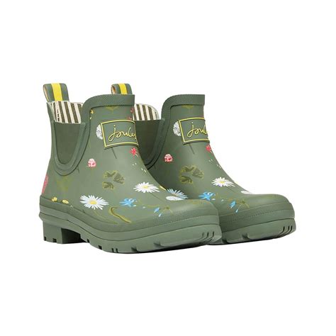 joules womens wellibob short height rain boots