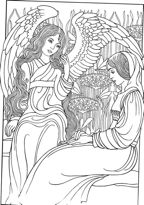 angels colouring page angel coloring pages mandala coloring pages