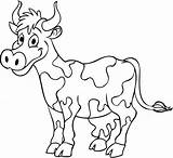 Cow Coloring Color Pages Animals Animal Sheets Printable Sheet Print sketch template