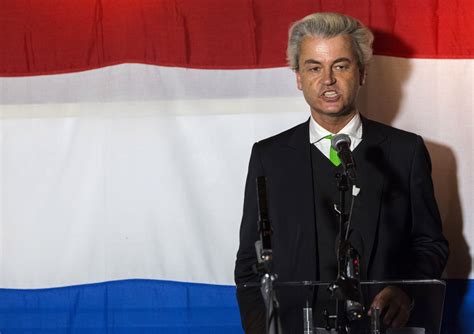 dutch politician geert wilders  youre waving  isis flag youre