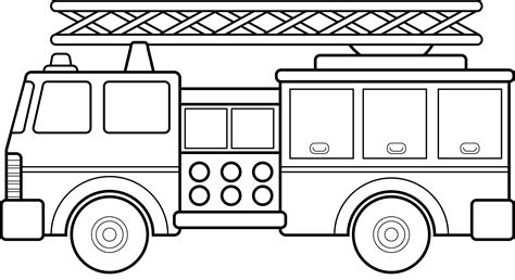 fire truck coloring pages gtm ccamish firetruck coloring page