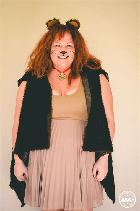 Create Your Own Plus Size Cowardly Lion Costume Cowardly