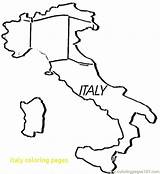 Italy Coloring Map Pages Printable Flag Kids Italian Venice Color Duck Clipart Canada Hunting Ancient Cliparts Rome Print Getcolorings Colour sketch template