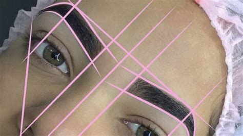 brow mapping  simple guide tutorial bar