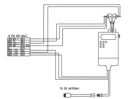 cb microphone wiring diagram  wiring