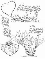 Coloring Pages Printable Mother Mothers Color Sheets Print Kids Mom Pdf Cute Page2 Click Thehousewifemodern sketch template