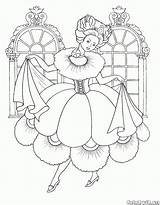 Bal Prinzessin Coloriage Ballo Princesse Principessa Kolorowanka Księżniczka Baile Colorkid Katze Balu Czytanie Bajek Roi Reine Prinzessinnen Nowe Buty Principesse sketch template