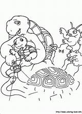 Franklin Colorear Mama Desenho Kolorowanki Turtle Tartaruga Tortue Malvorlagen Jego Abuela Monstros Colouring Harriet Coloriages Dzieci Malowanki Wydruku Tortuga Desenhosparacolorir sketch template