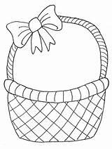 Basket Drawing Fruit Easter Clipart Easy Simple Paper Kids Step Drawings Baskets Flower Getdrawings Egg Colour Clip Fruits Coloring Wicker sketch template