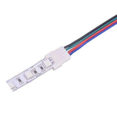 rgb  pin led strip connector  led ribbon light connector