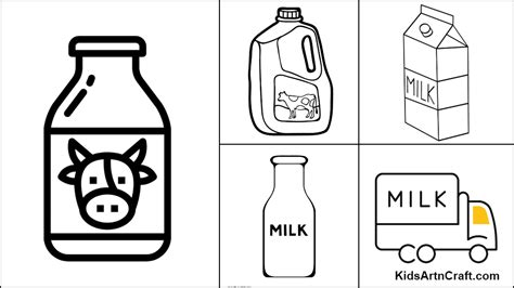 glass  milk coloring pages