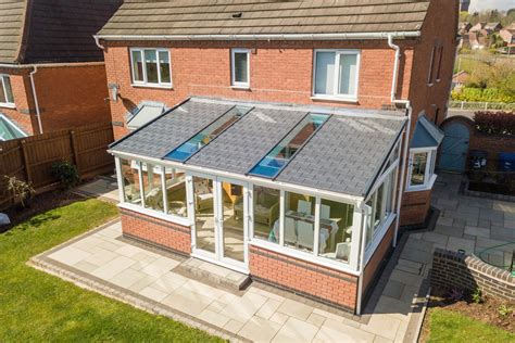 solid conservatory roofs      wolverhampton glass