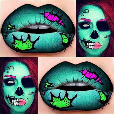 Pin By Tonya Williams On Costume Make Up Pop Art Zombie