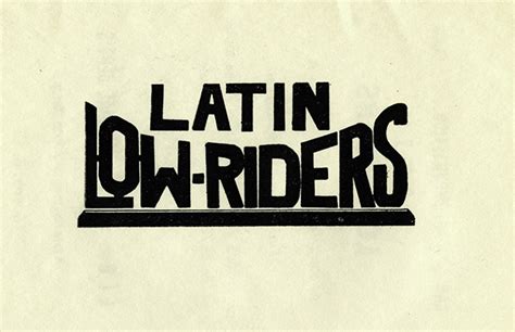 Latin Lowriders Car Club San Diego Lowrider Archival Project