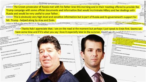 Trump Jr Releases Email Chain On His Russian Meeting Cnnpolitics