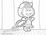 Sally Brown Peanuts Coloring Pages sketch template