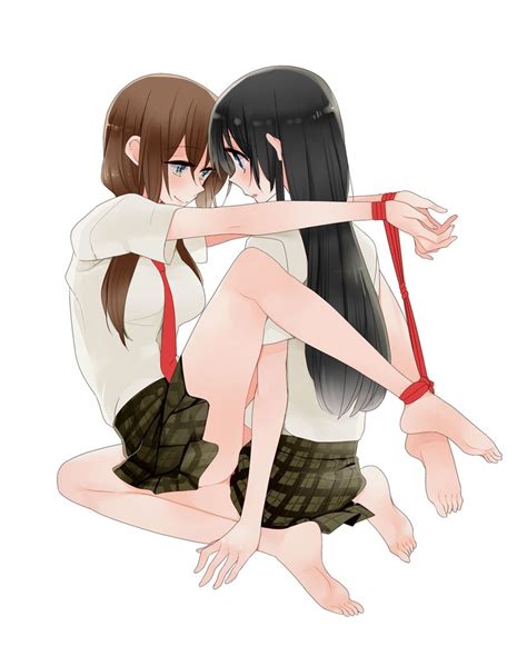 ecchi anime erotic and sexy anime girls schoolgirls with tits anime yuri anime lesbian sex bondage