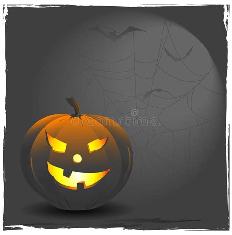 halloween set scary textures stock vector illustration