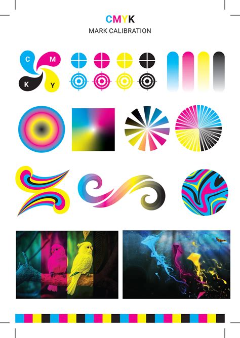 color image test print color test page