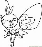 Ribombee Tapu Pokémon Lele Designlooter sketch template
