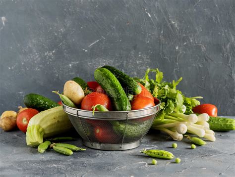 fresh mix  vegetables stock image image  background