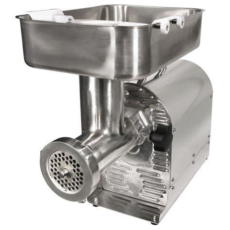 weston  stainless steel pro series electric meat grinder  sausage stuffer  game