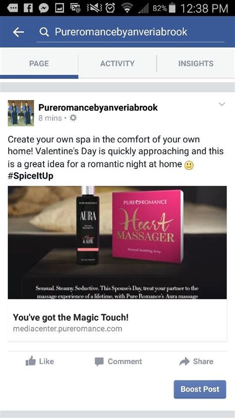 find   facebook lets turn  bedroom   spa pure romance