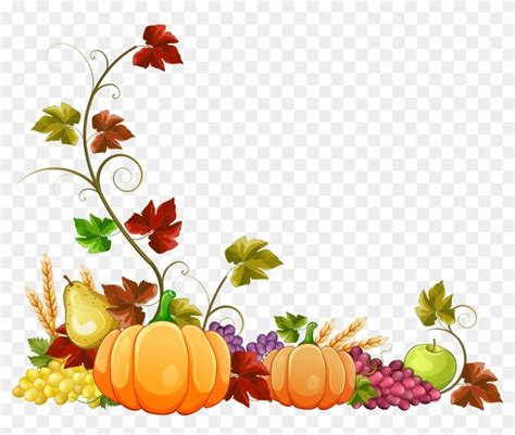 share clipart  autumn fall leaves border clipart