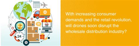 wholesale distribution industry outlook drones