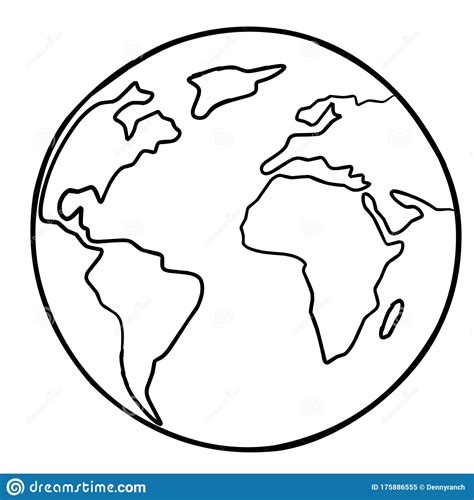 coloring page  planet earth  dxf include