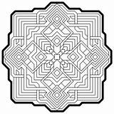 Coloring Pages Geometry Pattern Mandala Geometric Adult Colouring Ups Grown Sacred Fractals Printable Print Downloadable Coloringhome Choose Board Book Designlooter sketch template