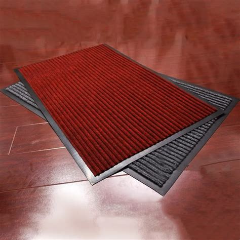 top selling thicken door mats pure striped water absorbent rug  slip