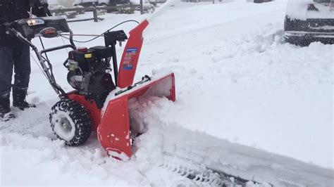 ariens compact  snow blower youtube