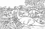 Coloring Pages Dinosaurs Printable Everfreecoloring sketch template