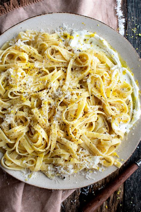 lemon ricotta pasta  original dish