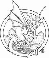Dragon Coloring Pages Dragons Fire Printable Realistic Adult Adults Dover Haven Book Creative Breathing Kids Publications Cool Print Color Easy sketch template